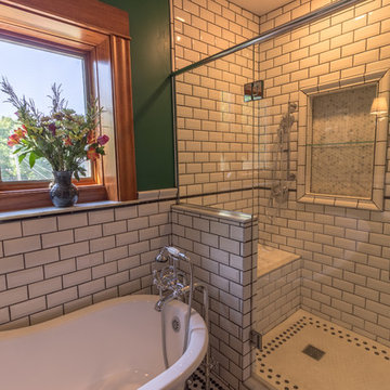 Project 3230-1 Minneapolis Traditional Bathroom Remodel with Clawfoot Tub