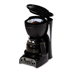Mr. Coffee DRX5 4-Cup Programmable Coffeemaker, Black - Coffee Makers