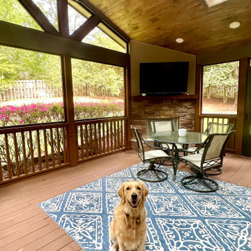 Screened Porch East Cobb Addition
