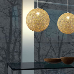 Zuo Continuity Ceiling Lamp Beige - SKU: 50094 - Chandeliers