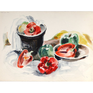 Eve Nethercott, Still Life, P5.56, Watercolor Painting