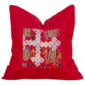 Maahi Indian Silk Decorative Pillow