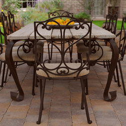 Sculpted Steel Dining Tables - Dining Tables