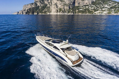 Luxury Exterior View of Azimut Atlantis 55 Yacht in Europe