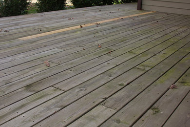 Midlothian Deck Before and After
