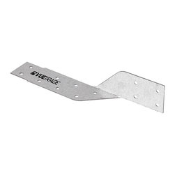 VUETRADE Heavy Duty Joist Strap Left Hand Galvanised Building Bracket - Building Materials