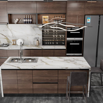 Lucciare Genesis Quartz - Calacatta Macchia Vecchia