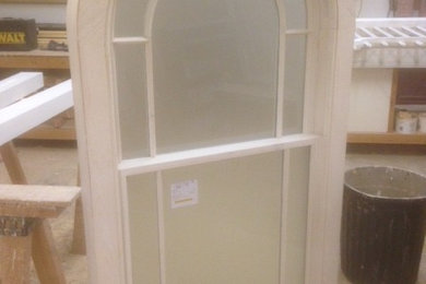 Double glazed Arched window