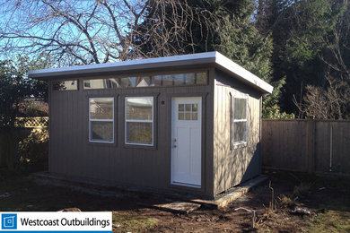 Small detached studio / workshop shed photo in Vancouver