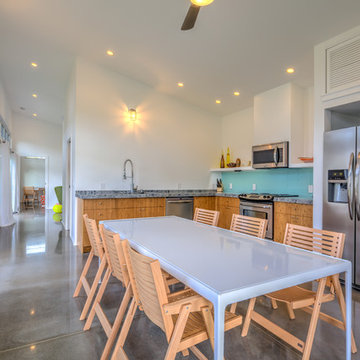 Kailua main beach house kitchen