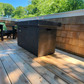 Cedar balcony restoration