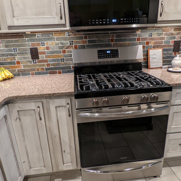 Rock Island Kitchen Remodel-2022 Koch Cabinets MSI Quartz Bedrock