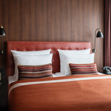 Hotelzimmer, Speicherstadt Hamburg, Germany