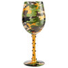 "Camo" Wine Glass by Lolita