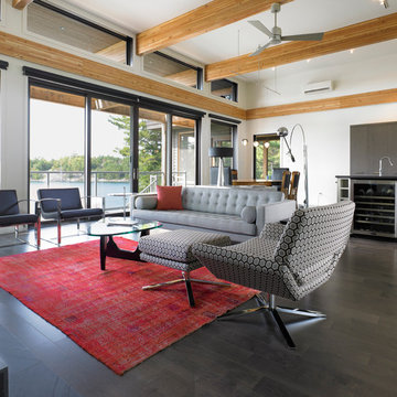 Lindal Elements Island Home in Ontario Canada