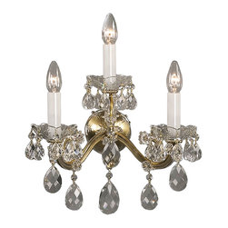 Inviting Home Inc. - Maria Theresa Crystal Sconce, Premium Crystal - Wall Sconces