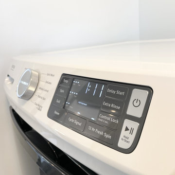Warm Gray Kitchen with Maytag Appliances