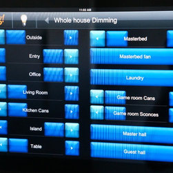 Elan g! ipad control home page - Timers And Lighting Controls