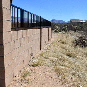 Decorative Rock/Gravel     Before
