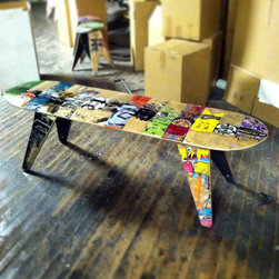 Deckbench - Recycled Skateboard Bench - Indoor Benches