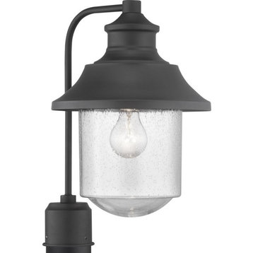 Progress Weldon 1-Light Outdoor Post Lantern P540019-031, Black