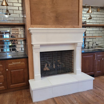 Cast Stone Fireplace Mantels
