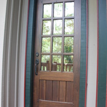 door for garden house