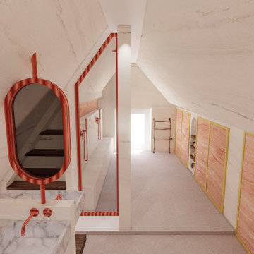 Aménagement & Design d'intérieur - Suite parentale avec création de salle d’eau