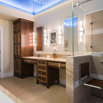 Luxury Japanese-Inspired ADA (Accessible) Bath