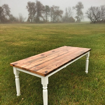 Rustic Reclaimed Wood Dining Table