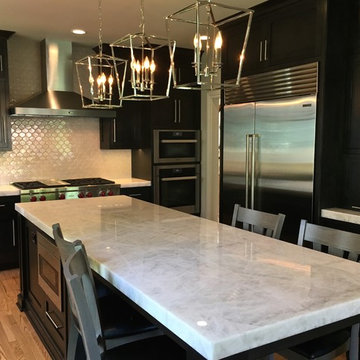 Hinsdale Complete Kitchen Renovation - Espresso