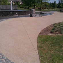 exposed aggregate concreate