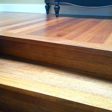 Hardwood stairs & wood staircase