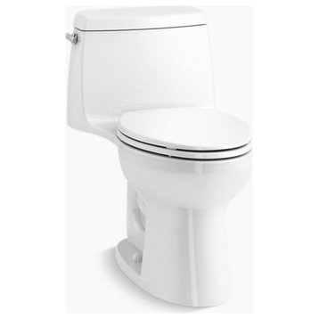 Kohler K-30812 Santa Rosa ContinuousClean Comfort Height 1.28 GPF - White