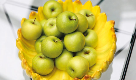 Sådan bruger du frugter i indretningen