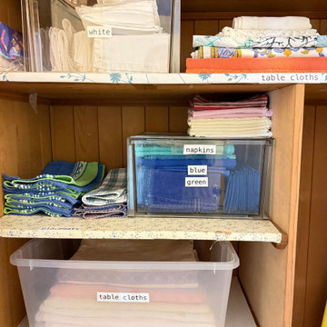 Utility & Linen Closet Organization