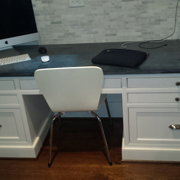 Family Desk In Kitchen