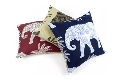 Elephant in the Room Decorative Pillow