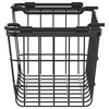 Oceanstar Stackable Metal Wire Storage Basket Set