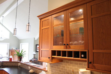 Arts and crafts kitchen photo in Other