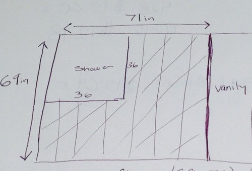 Vertical or horizontal tongue & groove for my bathroom