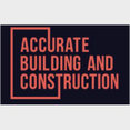 Accurate Building and Construction's profile photo