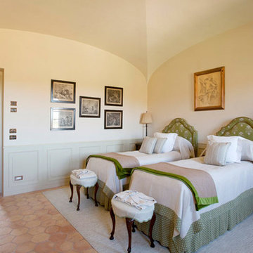 Bedroom floors and walls