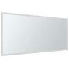 Aluminum Mirror, LED Anti-Fog, Warm/Cool Light Feature, 60x30, Rectangular