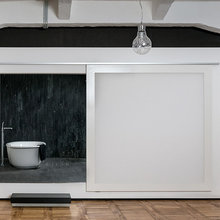 Houzz Tour: Badrummet som ligger i en svart låda