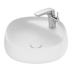 Lavabo sobre encimera blanco mate Beyond | ROCA - Bathroom Basins
