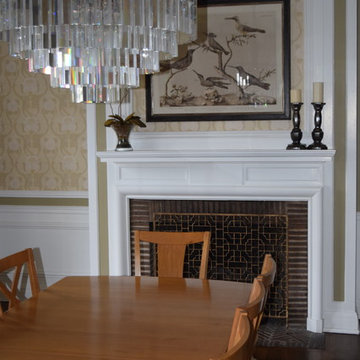 Art Deco dining room and foyer in Oakwood