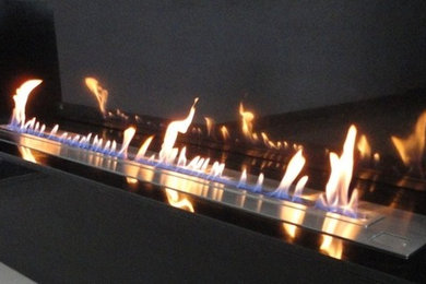 BX180 Electronic Ethanol Burner Detail (72" Length)