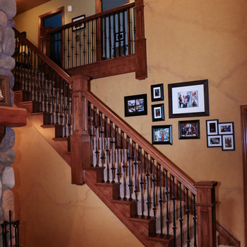 Custom Box Newel Staircase