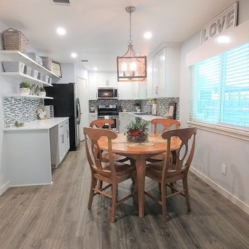 Round Rock Kitchen & Living Room Make Over